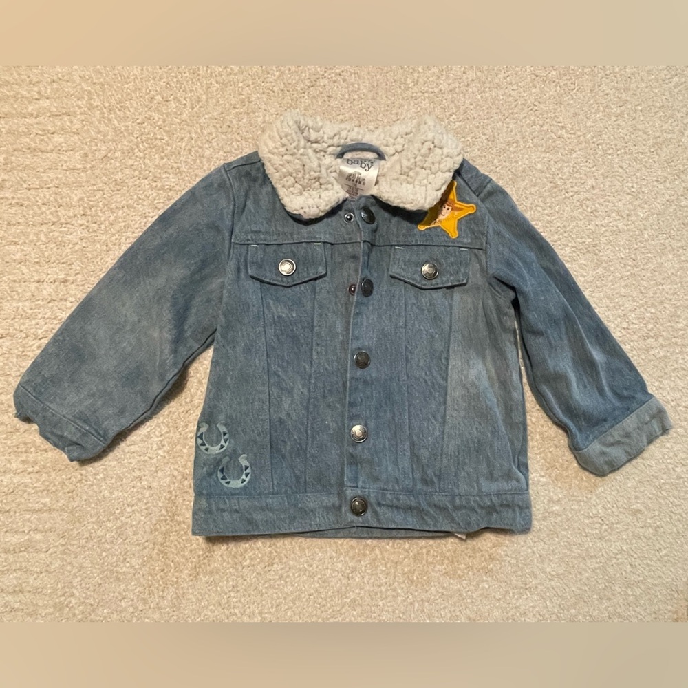 Disney Baby Toy Story Denim Jacket 12/18 Months
